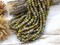 5/0 Aged Smoke and Mirrors Picasso Mix Seed Beads (21" Strand)